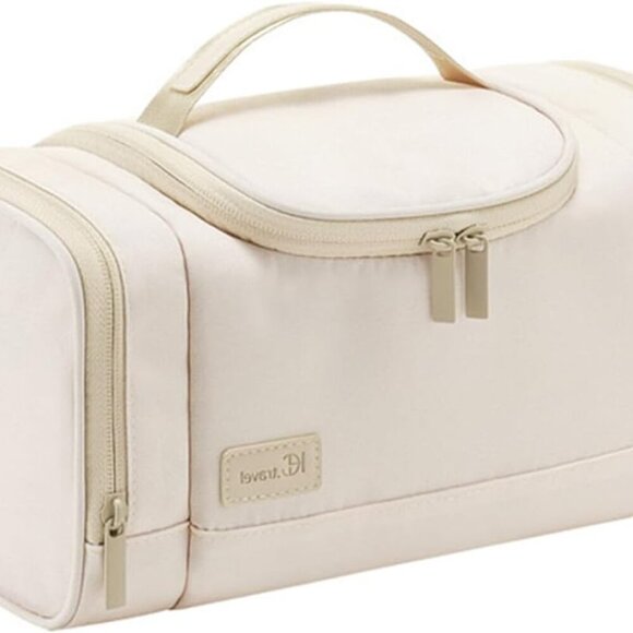 Large Toiletry Bag For Men,Women with Sides Pocket, Dopp Kit, Makeup Bag For Sha - Picture 1 of 7